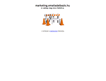 Tablet Screenshot of marketing.lepeselony.hu
